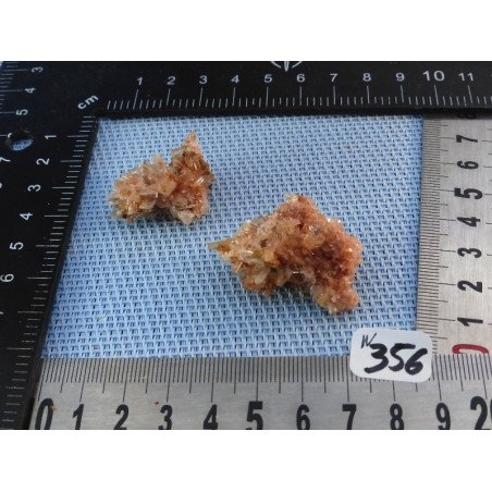Creedite Lot de 3 Pierres Brutes 19gr50 | Minéraux Paubrasil