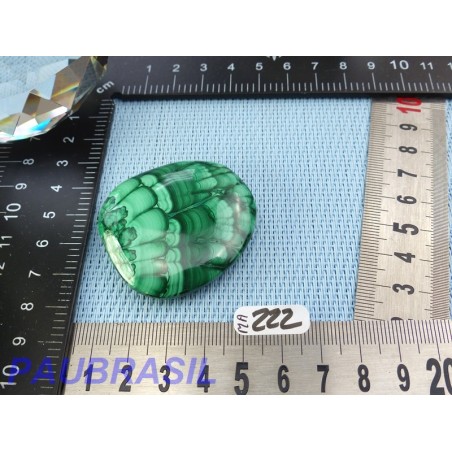 Malachite en pierre plate Q Extra 47gr