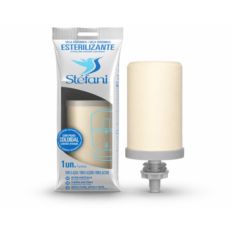 Cartouche Filtrante à eau Stéfani, bougie Stéfani