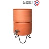 Filtre à eau avec socle PAUBRASIL 5L terre cuite brute - émaillée