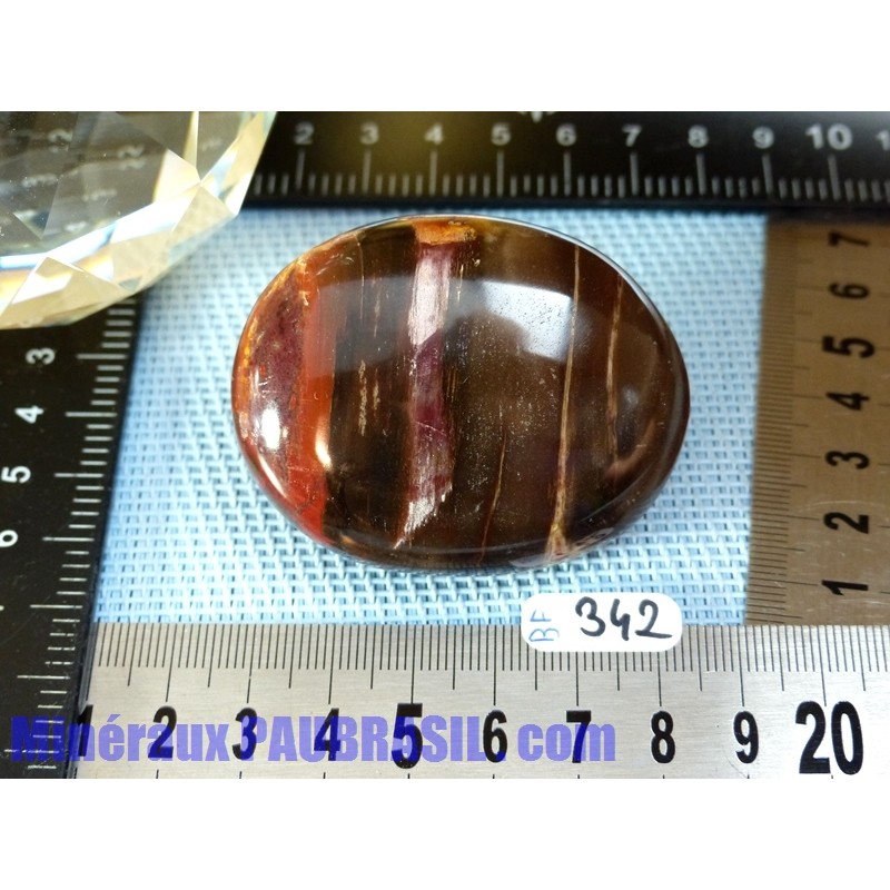 Bois fossilisé savonnette polie 91g Madagascar