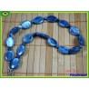 collier en Cyanite bleue de 42cm, Q extra