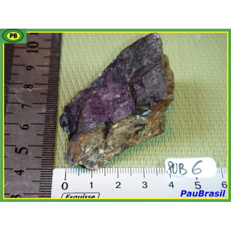 Purpurite brute de 67g, qualité extra