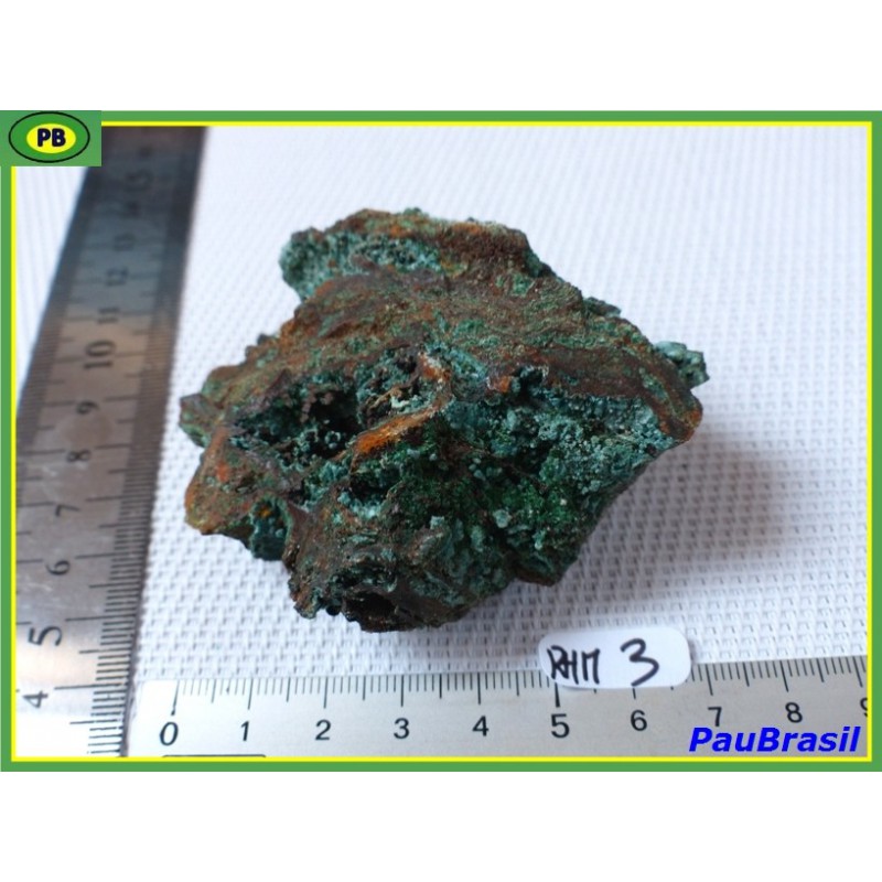 Rosasite, hémimorphite de Ojuela au Mexique de 139 g