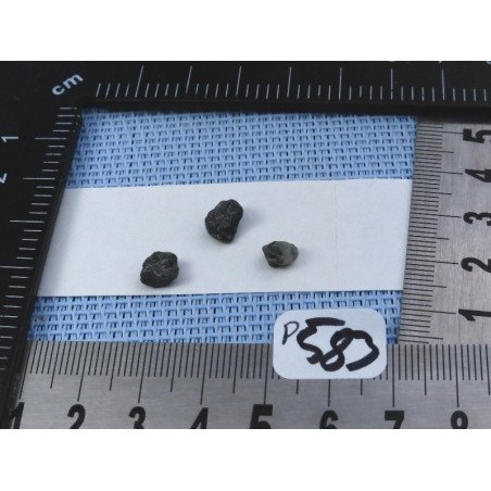 Alexandrite Lot de 3 Pierres Brutes 0gr71 | Minéraux Paubrasil
