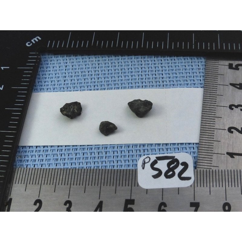 Alexandrite Lot de 3 Pierres Brutes 0gr86 | Minéraux Paubrasil