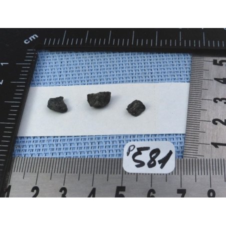 Alexandrite Lot de 3 Pierres Brutes 0gr83 | Minéraux Paubrasil