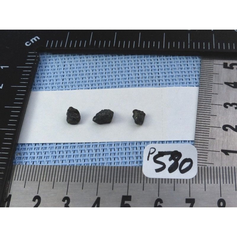 Alexandrite Lot de 3 Pierres Brutes 0gr73 | Minéraux Paubrasil