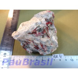 Réalgar sur ulexite brute de 173 gr