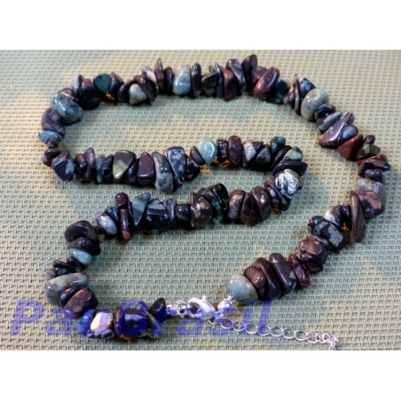 Collier baroque de 45 cm en Porphyre