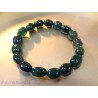 Bracelet en pierres roulées en aventurine Verte 