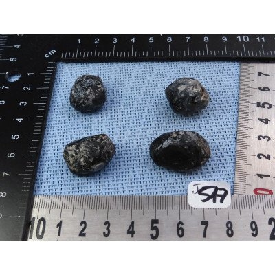 Larme d Apache Lot de 4 Pierres Brutes 29g | Minéraux Paubrasil