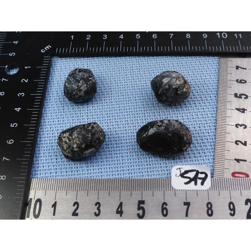 Larme d Apache Lot de 4 Pierres Brutes 29g | Minéraux Paubrasil