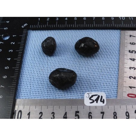 Larme d Apache Lot de 3 Pierres Brutes 23g | Minéraux Paubrasil
