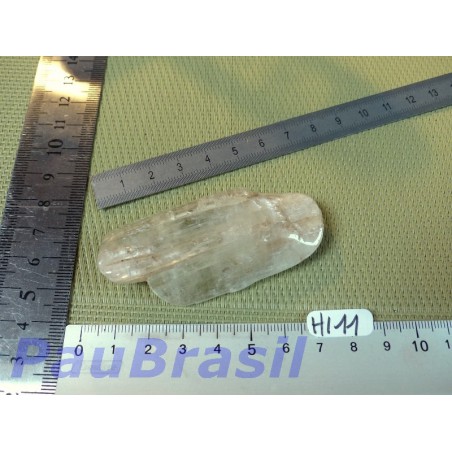 Hiddenite, spodumène poli de 51g qualité extra