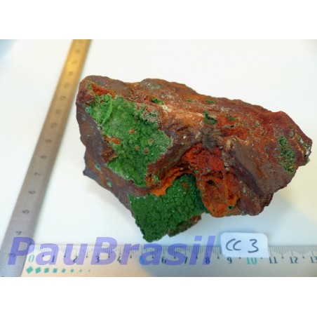 conichalcite, pierre brute de 361g du Mexique