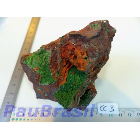 conichalcite, pierre brute de 361g du Mexique