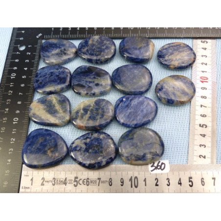 Sodalite Pierre Plate à l unité de 24 à 27 gr | Minéraux Paubrasil