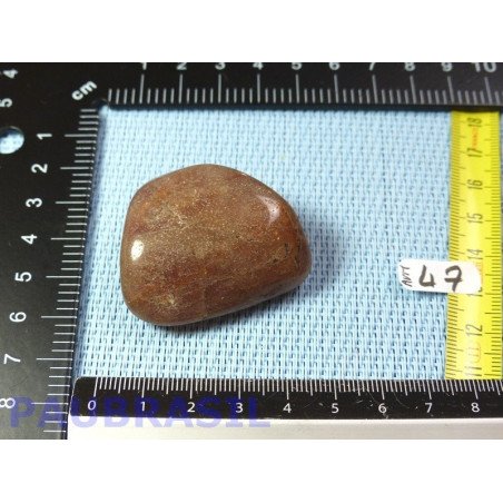 Aventurine Rouge - Quartz Fraise en galet roulé de 37g