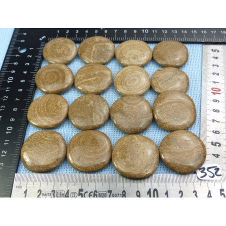Aragonite Pierre Plate à l unité de 33 à 36 mm | Minéraux Paubrasil