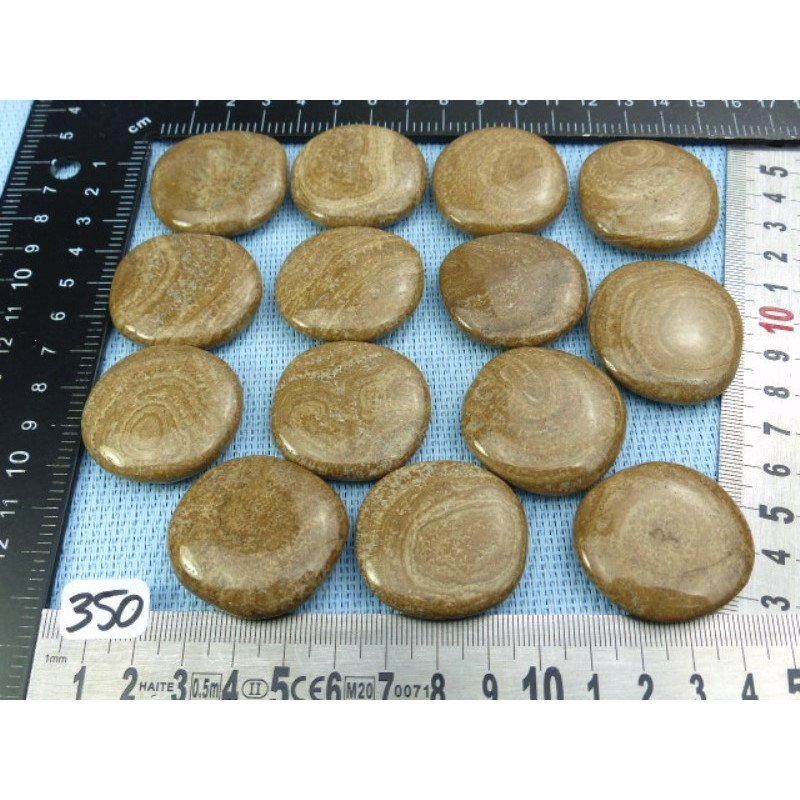 Aragonite Pierre Plate à l unité de 36 à 39 mm | Minéraux Paubrasil