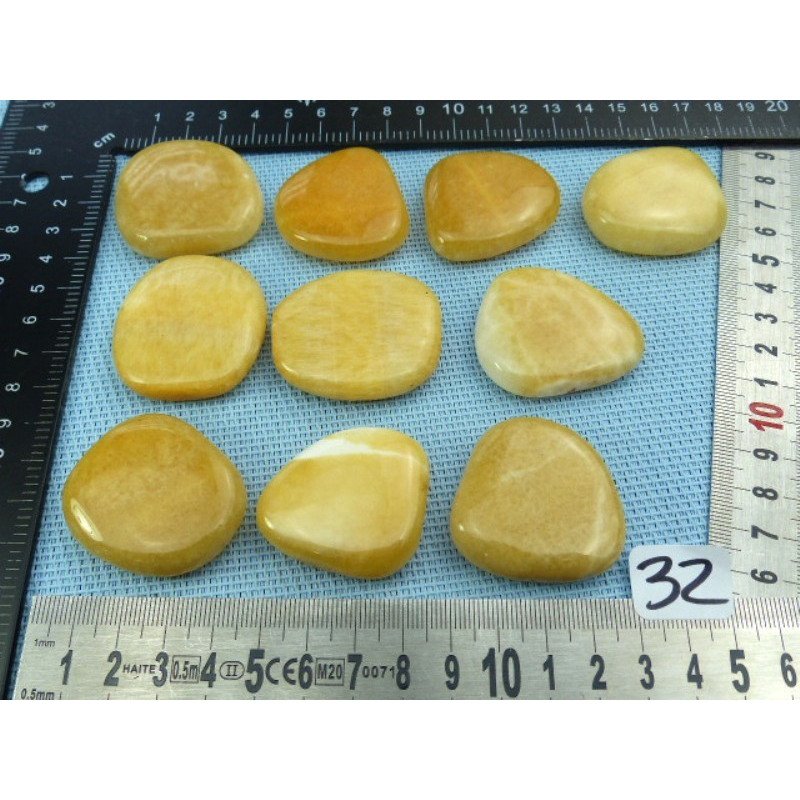 Calcite Orange Pierre Plate à l unité de 27 à 31 gr | Minéraux Paubrasil
