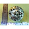 Sphère en Pyrite de 352 gr et de 57 mm de diamètre