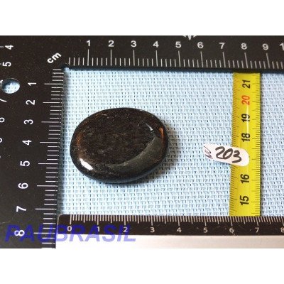 Nuummite en pierre plate de 24gr