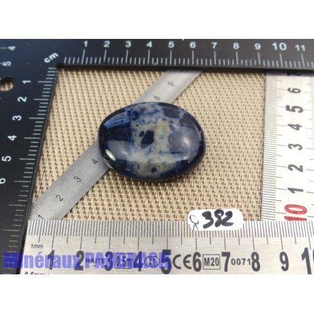 Sodalite ou Ackmanite Q Extra pierre plate 26g