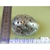 Oeuf en Pyrite 326gr 48mm diam 66mm long