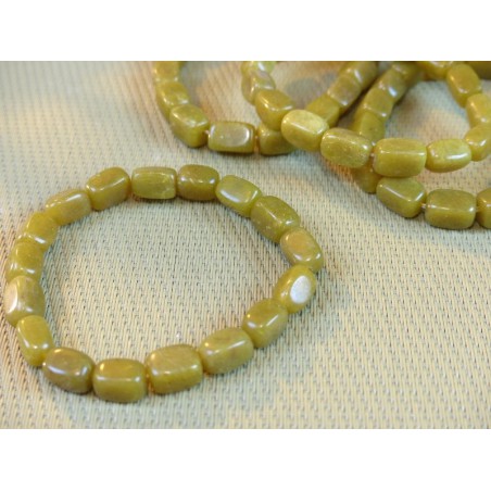 Bracelet en Williamsite, serpentine Bracelet en Williamsite, serpentine