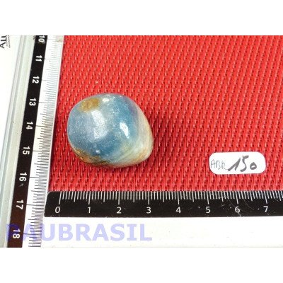 Aragonite bleue - Scheelite Q Extra en Pierre Roulée 25gr