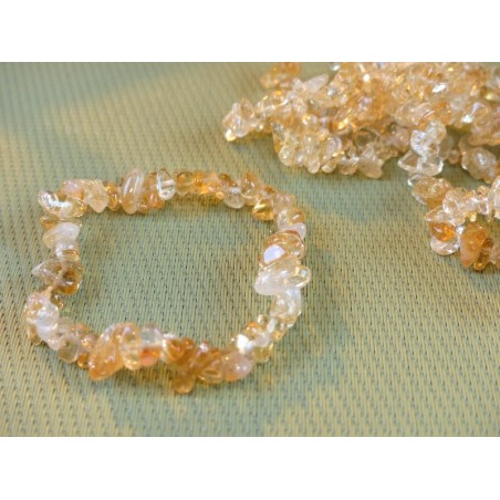  Bracelet baroque en Citrine