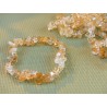  Bracelet baroque en Citrine