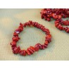 Bracelet baroque en Jaspe Rouge