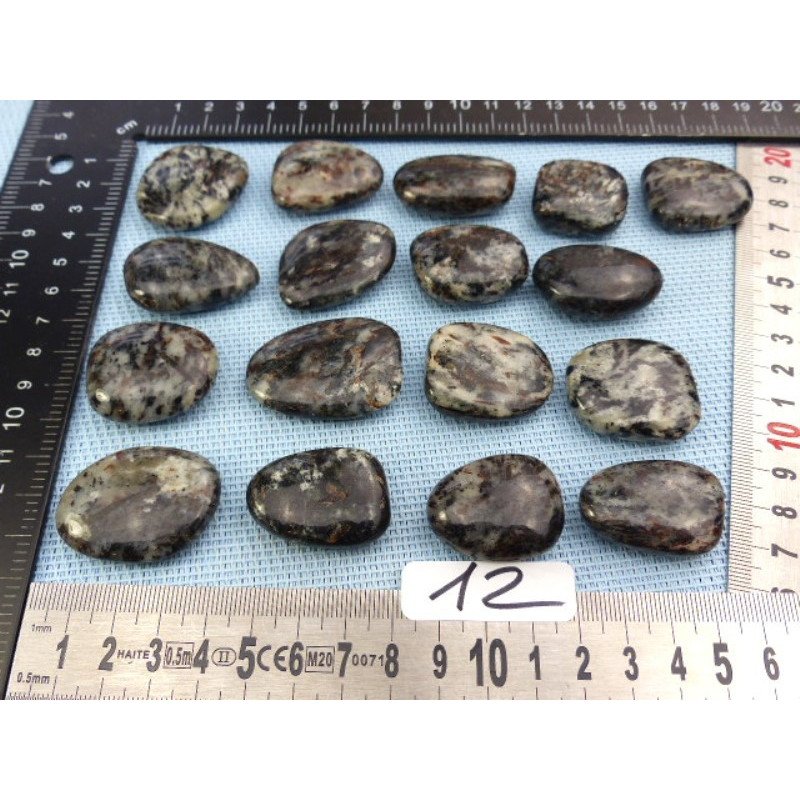 Astrophyllite véritable et rare Galet Plat à l unité de 14 à | Minéraux Paubrasil