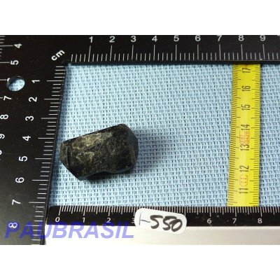 Tourmaline Noire Schorl en Pierre Brute Biterminée 22g
