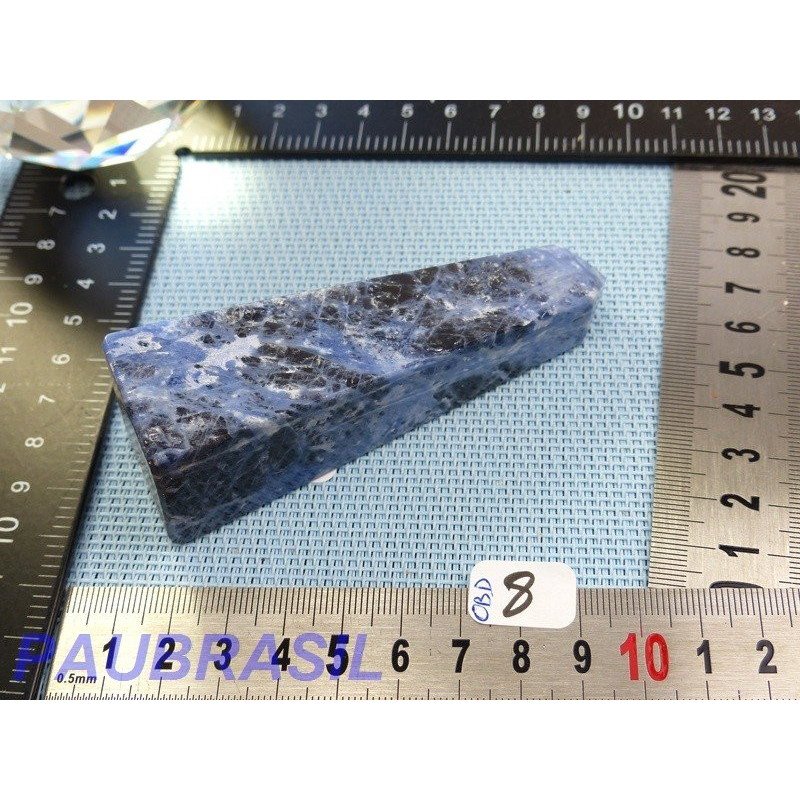 Obélisque en Sodalite - Ackmanite 105gr 96mm haut