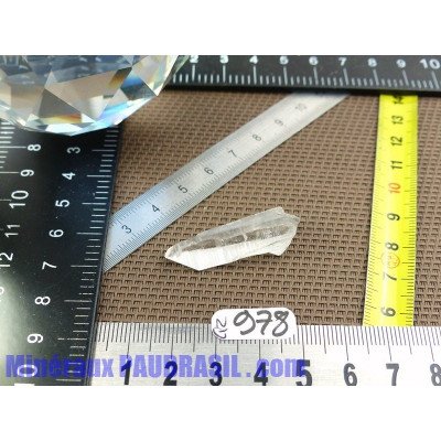 Quartz lémurien de 36mm de 5gr du Brésil