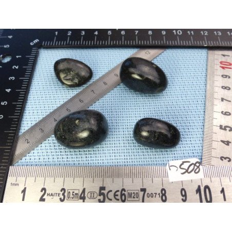 Kimberlite Lot de 4 Pierres Roulées 59g | Minéraux Paubrasil