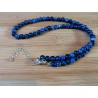 Collier 42cm en Sodalite ou Ackmanite en perles de 6mm