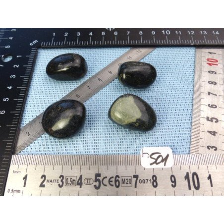 Kimberlite Lot de 4 Pierres Roulées 60g | Minéraux Paubrasil