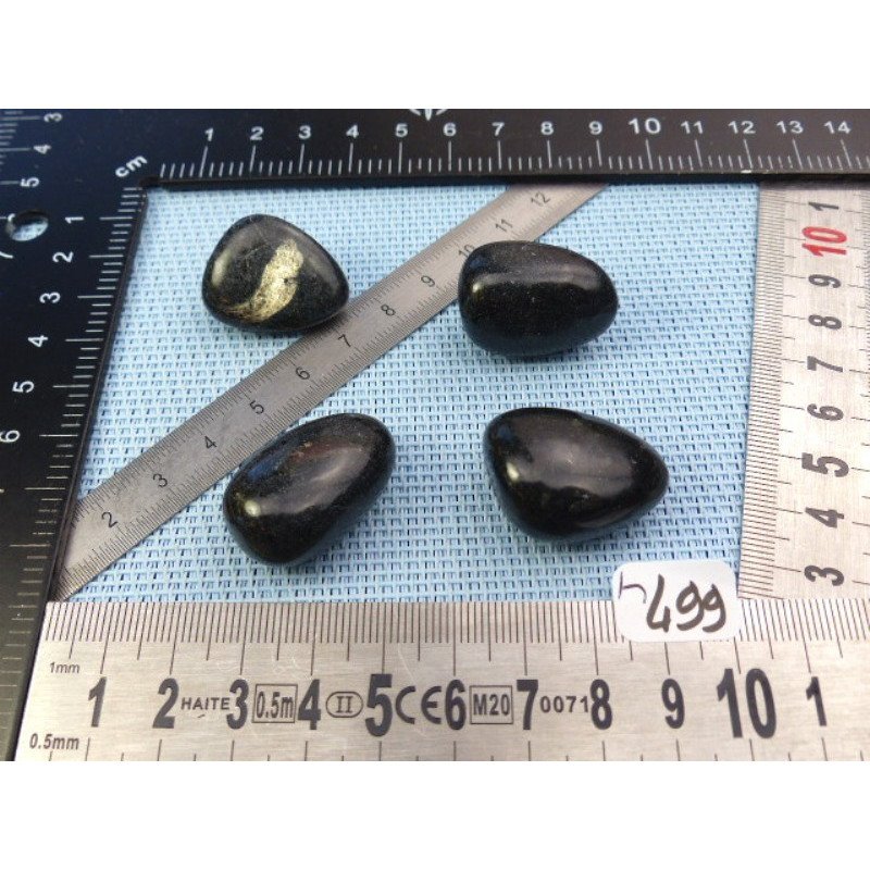Kimberlite Lot de 4 Pierres Roulées 51g | Minéraux Paubrasil