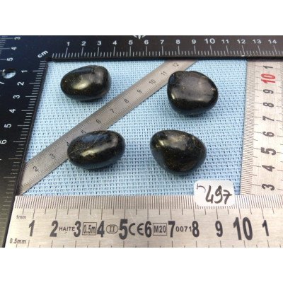 Kimberlite Lot de 4 Pierres Roulées 62g | Minéraux Paubrasil