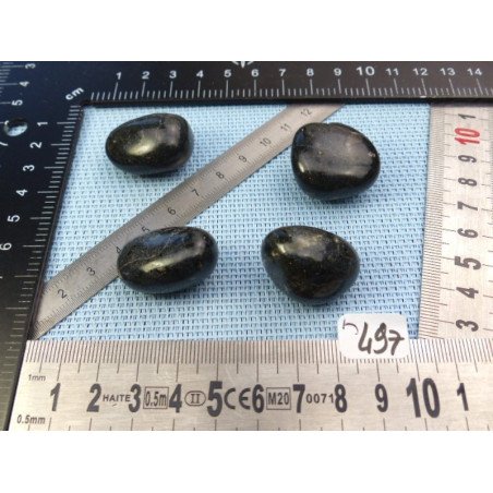 Kimberlite Lot de 4 Pierres Roulées 62g | Minéraux Paubrasil