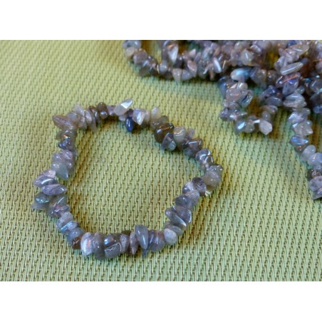 Bracelet baroque en Labradorite Bracelet baroque en Labradorite
