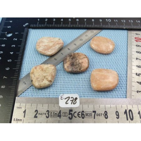 Barite - Baryte - Barytine Lot de 5 Pierres Plates 72g | Minéraux Paubrasil