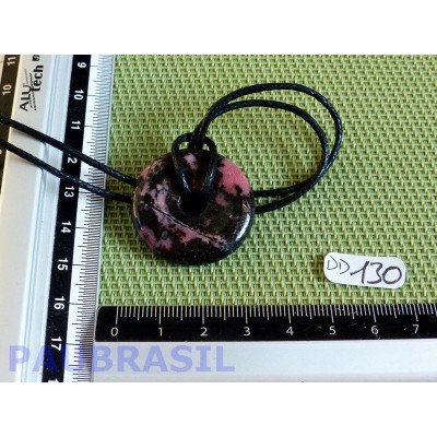 Donut Pi Rhodonite de 30 mm