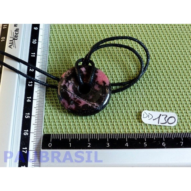 Donut Pi Rhodonite de 30 mm