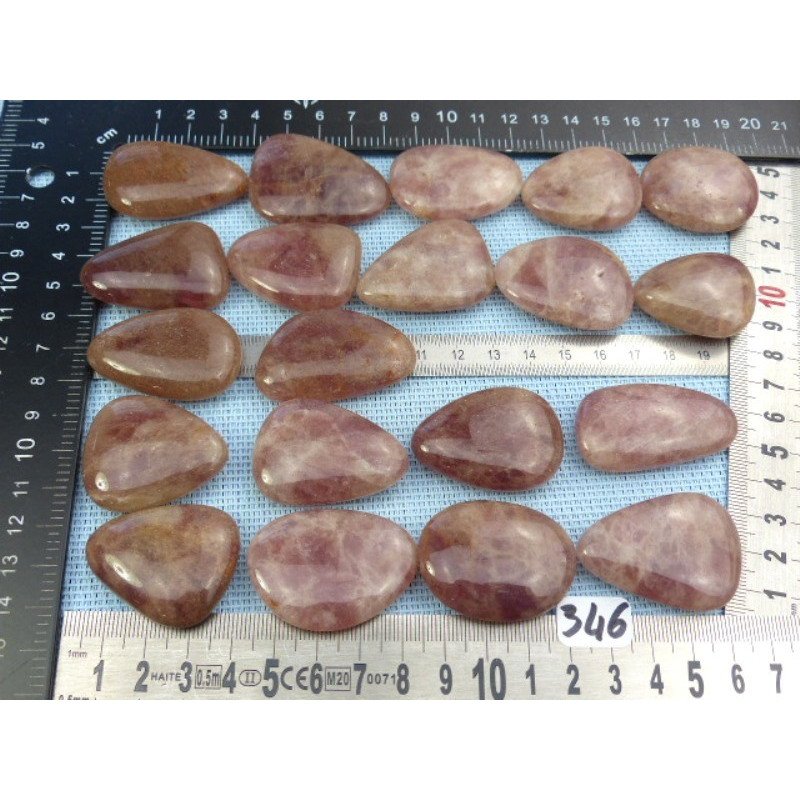 Aventurine Rouge Pierre Plate Q Extra à l unité de 18 à 20 g | Minéraux Paubrasil
